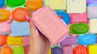 ASMR 4K★Soap boxes with foamampglitter★Cutting cubes★ [upl. by Uird]