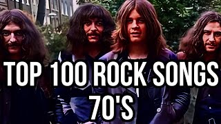 TOP 100 ROCK SONGS 70s [upl. by Anih]