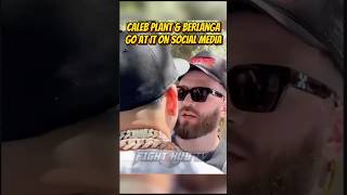 Caleb Plant CALLS OUT Edgar Berlanga amp have HEATED EXCHANGE online [upl. by Ibmab354]