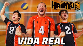 Fiz o HAIKYUU na VIDA REAL 🏐 ft Diggo e Dri [upl. by Horan]