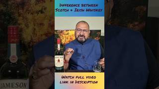 Difference in Scotch amp Irish Whiskey nilgirikashyap scotch irishwhiskey [upl. by Mahalia]