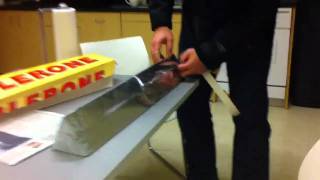 Unboxing Jumbo Toblerone [upl. by Paolina611]