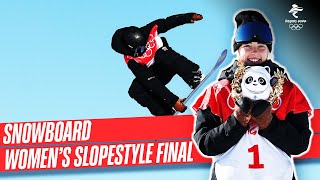 Womens Snowboard Slopestyle Final  Full Replay  Beijing2022 [upl. by Nail53]