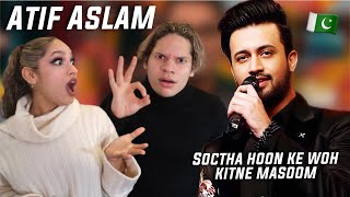 A Master of Music  Waleska amp Efra react to Atif Aslam  Sochta Hoon Ke Woh Kitne Masoom LIVE [upl. by Annahpos]