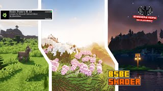 BSBE SHADER MCPE 12130 4GB DIVACE WORKING SHADERS [upl. by Thetisa]