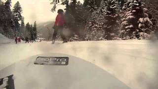 La bresse hohneck SNOWBOARDING amp SKIING TEST GOPRO HERO 3 13012013 [upl. by Clem]