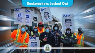 Port of Montreal Dockworkers Locked Out After Overwhelmingly Rejecting Contract Offer [upl. by Albie]