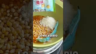 ASÍ se PREPARAN las PALOMITAS de MAIZ en ASIA sabias tips nosabias curiosidades sabiasque [upl. by Nidya]