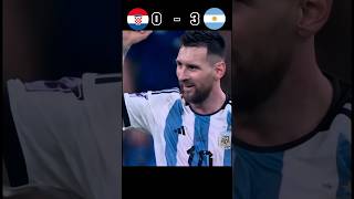 Argentina vs Croatia  HD Goal 30 Highlight football goal soccergoals messi [upl. by Aninaig]