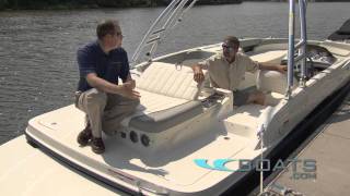 Bayliner 217 SD Deck Boat Review  Performance Test [upl. by Rosalia138]