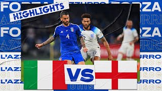 Highlights ItaliaInghilterra 12  Qualificazioni EURO 2024 [upl. by Meer698]