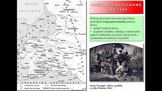 POWSTANIE STYCZNIOWE  LEKCJA DLA KLASY 4 [upl. by Ellenij]