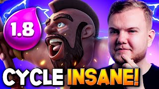 18 ELIXIR FASTEST HOG CYCLE DECK IN CLASH ROYALE [upl. by Notxap]