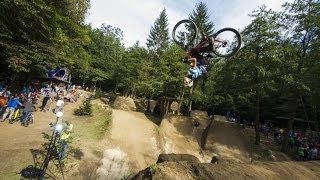 BMX amp MTB dirt competition in Slovenia  Red Bull Wild Ride 2013 [upl. by Deehahs988]