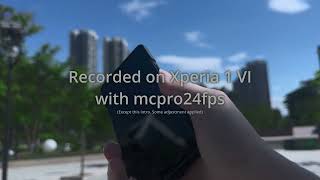 Recorded on Xperia 1 VI with mcpro24fps HDR [upl. by Ahsatel]