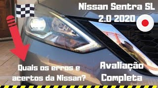 NISSAN SENTRA SL 20 2020  VALE A PENA COMPRAR O TOPO DE LINHA [upl. by Genie]