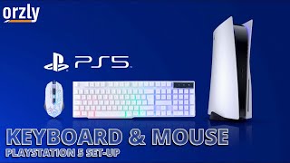 How to use a keyboard and mouse on PS5 SUPER EASY [upl. by Nosimaj339]