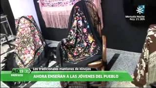 Mantones Bordados en Hinojos Andalucía Directo [upl. by Anicnarf]