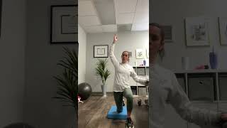 12 kneeling hip flexor stretch with overhead reach [upl. by Anai19]