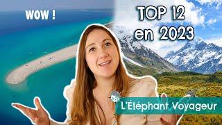 OÙ PARTIR EN VOYAGE EN 2023  TOP 12 des destinations originales à ne pas manquer [upl. by Lecrad]