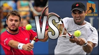 Stanislas Wawrinka Vs Alejandro Falla Australian Open 2014 Highlights [upl. by Aneetsirk978]