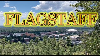 Downtown Flagstaff Arizona Tour [upl. by Eivlys]