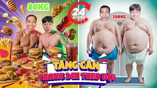 PHD  Thử Thách Tăng Cân Trong 24 Giờ  Tập 2  Phương Hữu Côn Rời Team  Gain Weight in 24 Hours [upl. by Jacey]