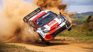 The Best of WRC Rally 2023  Crashes Action and Raw Sound [upl. by Sugden]