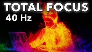 Gamma waves 40 hz binaural beats to bring FOCUS [upl. by Reivaj]