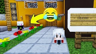 LE HAGO UNA BROMA A UN NIÑO EL PRIMER DIA DE ESCUELA 1  ESCUELA PARA AMIGOS quotquot MINECRAFT [upl. by Silver]