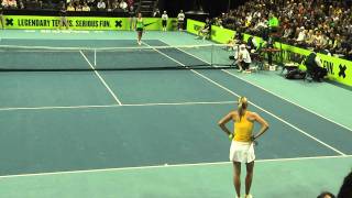 Sharapova vs Azarenka at Nike Clash of Champions [upl. by Abagael]