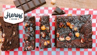 RECETTE ENORME  BROWNIE CHOCOLAT PATATE DOUCE [upl. by Aitahs]