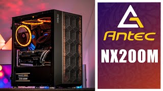 Antec NX200M  PC Build [upl. by Htiekel]