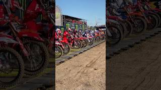 MXON MxOpen Qualifying race start moto start mxon motocross [upl. by Xella564]