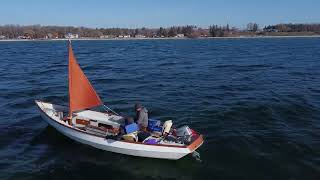 Nov 1st sailing in a Drascombe Longboat 2022 [upl. by Ajan484]