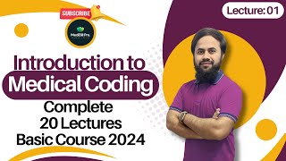 Free Online Medical Coding Complete Basic CourseClasses  Lecture 01  AAPC CPC Certification 2024 [upl. by Aloysia]