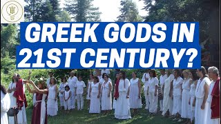 In the 21st century there are people still worshiping Greek gods [upl. by Yenahc]