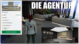 Alle Infos zur Agentur vom DLC THE CONTRACT GTA 5 Online [upl. by Enelhtac]