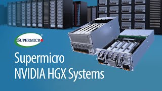 Supermicro NVIDIA HGX H100H200 8GPU Systems [upl. by Aneeroc]