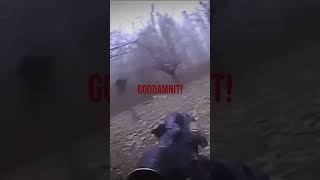 So close that you can HEAR the enemy‼️🤯 military army combat war marines [upl. by Yborian425]