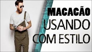 COMO USAR JARDINEIRA MASCULINA  DICAS DE MODA MASCULINA [upl. by Kery924]