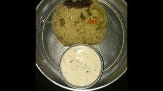 Korrala pulaofoxtail millet pulao recipe in telugu [upl. by Ardolino]