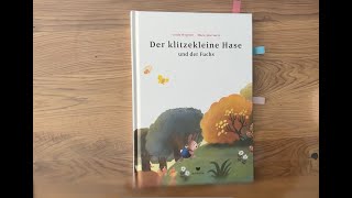 Der klitzekleine Hase und der Fuchs Kinderbuch Bilderbuch Buch Geschichte Mut Freundschaft [upl. by Ley]