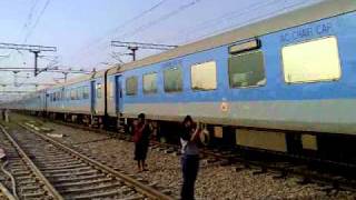 Amritsar Swara Shatabdi with WAP5 30019 [upl. by Aniret]