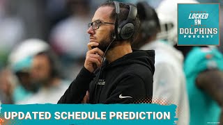 Updated 2023 Miami Dolphins Schedule Prediction [upl. by Ssac]