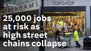 Debenhams set to close  12000 jobs at risk across UK [upl. by Martguerita]