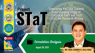 Project STaT Session 3  Correlation Analysis [upl. by Broucek]