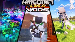 Top 20 Minecraft Mods For 1204  January 2024 [upl. by Aiki399]