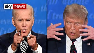 Watch In Full Trump versus Biden in the first US Presidential election debate [upl. by Cory]