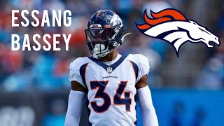 Essang Bassey  2022 Highlights  Denver Broncos CB [upl. by Jenness]